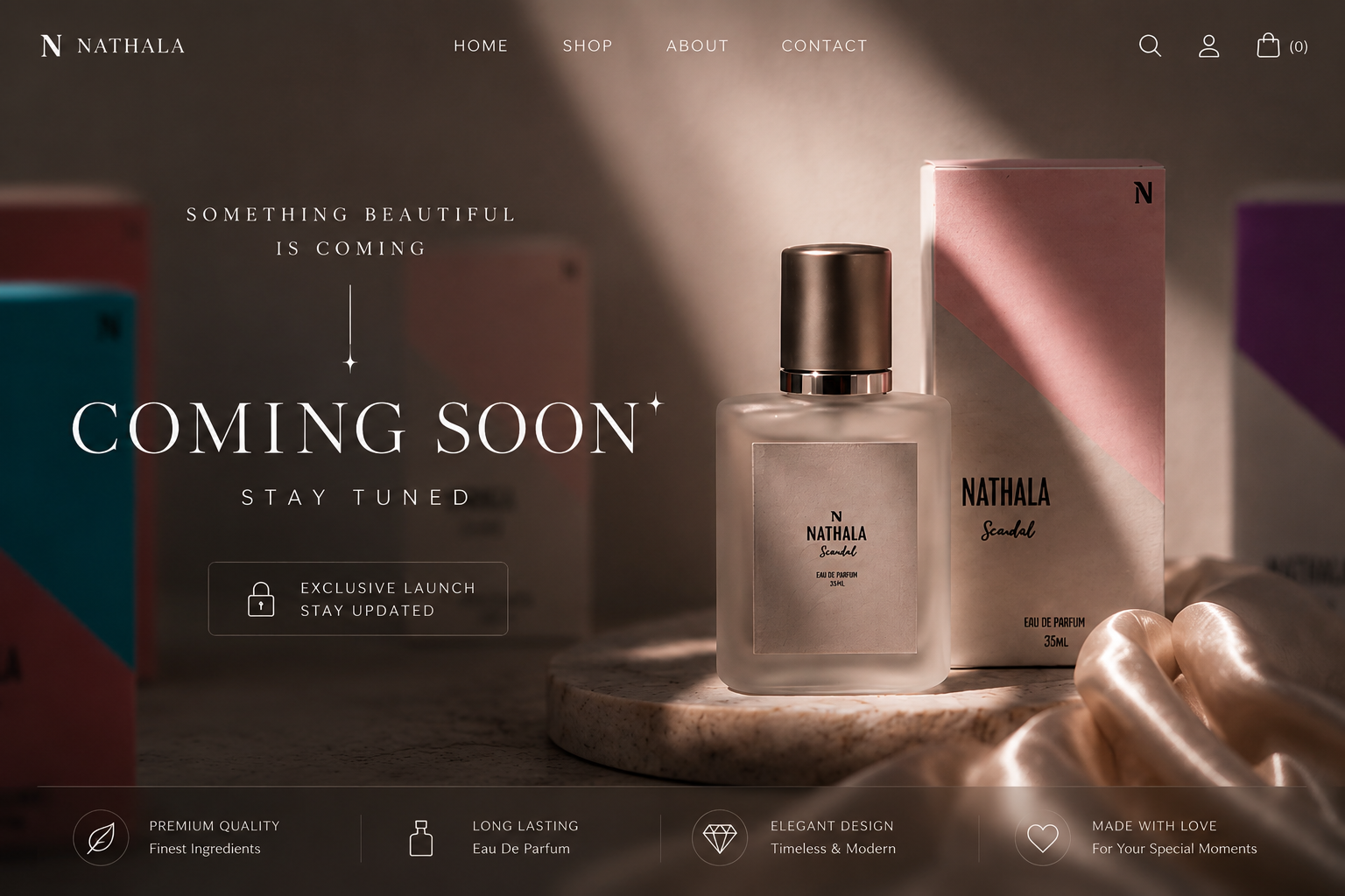 An unforgettable scent is on its way.
